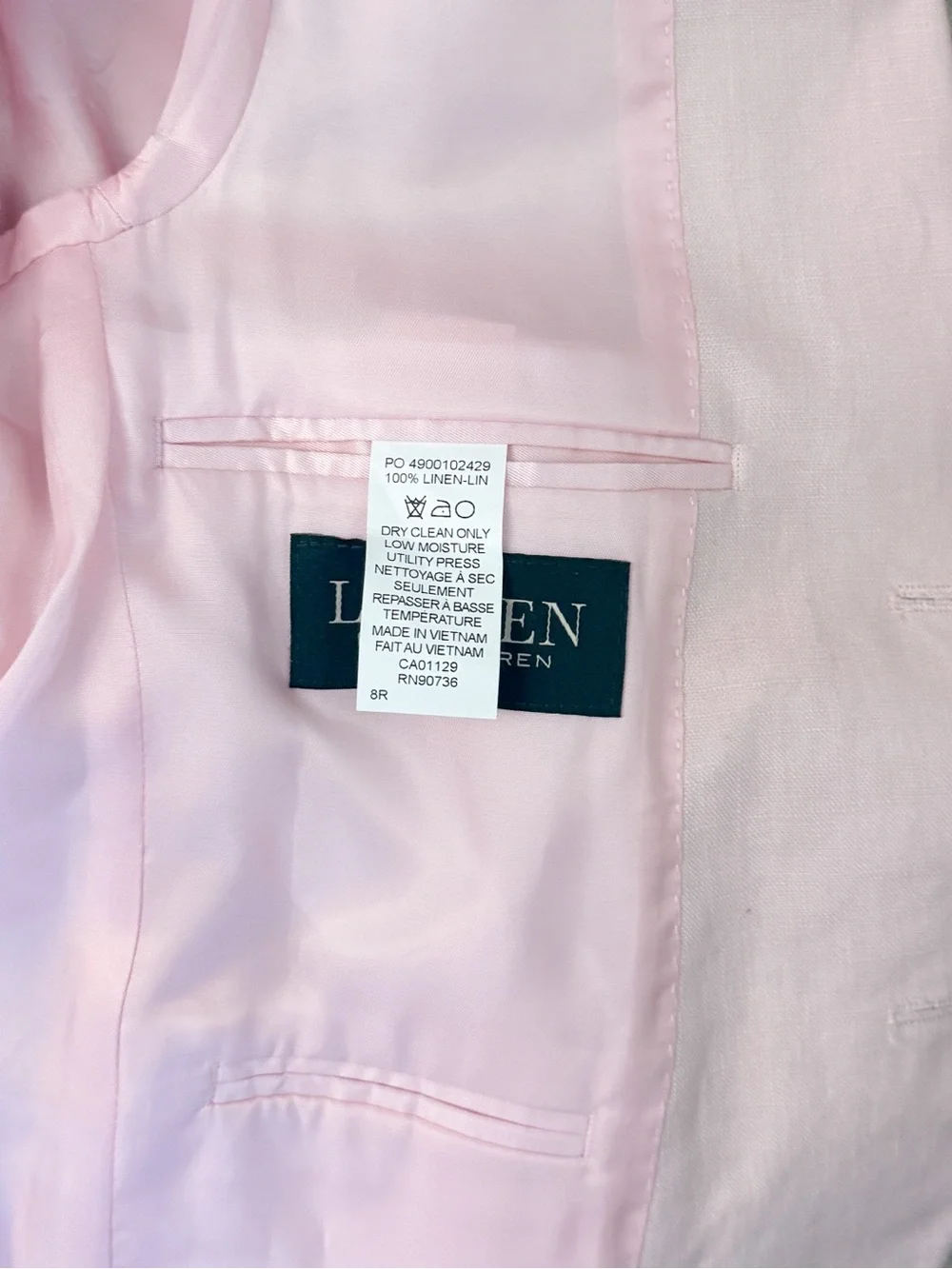 Ralph Lauren baby pink